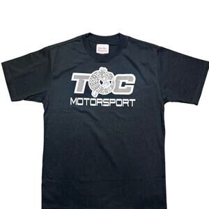 Stylish Black Cotton Tee by The Car Company - Men's M
